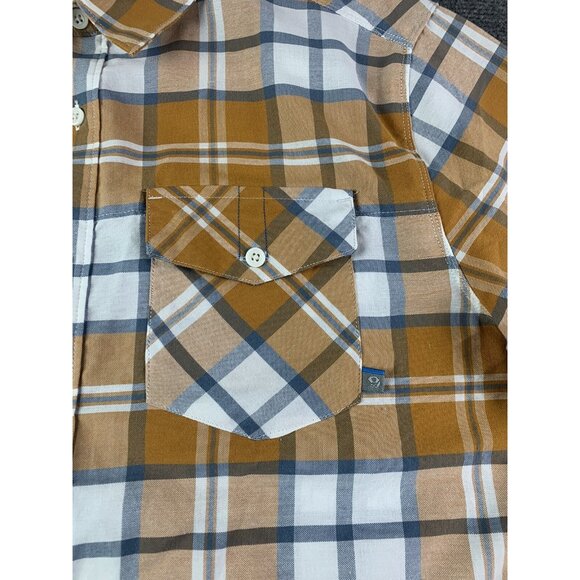 Mountain Hard Wear Mens Short Sleeve Plaid Button Up Shirt Size M Multicolor - Picture 4 of 10